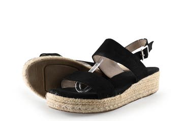 Dolcis Sandalen in maat 40 Zwart, Dolcis, Verzenden, Zwart, Sandalen of Muiltjes