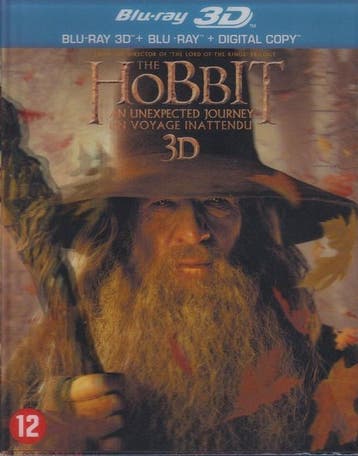 Hobbit Part 1: Unexpected Journey 3D Blu-ray, Verzenden, Nieuw in verpakking