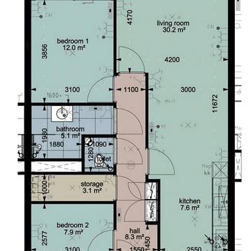 Appartement in Almere gevonden voor €1515,- pm, Direct bij eigenaar, Almere, Appartement, Almere
