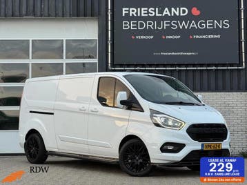 Zakelijke lease - Ford Transit Custom 320 2.0 TDCI 129pk, Automaat, Gebruikt, Wit, Lease