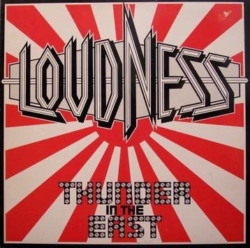 Loudness - Thunder In The East (LP, 1985), Ophalen of Verzenden, Zo goed als nieuw