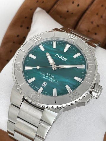 Oris - Aquis Date X Bracenet Automatic - 01 733 7730 4137-07, Nieuw