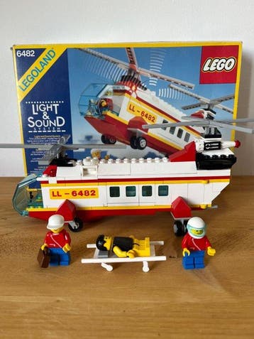 Lego Set - 6482 - City - Rescue Helicopter, Kinderen en Baby's, Nieuw