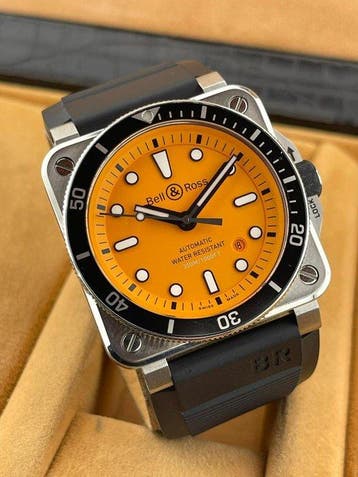 Bell & Ross - Br 03-92 Diver Orange - Zonder minimumprijs -, Nieuw