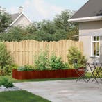 vidaXL Plantenbak roestig 280x80x40 cm weervast staal, Tuin en Terras, Verzenden, Nieuw, Metaal