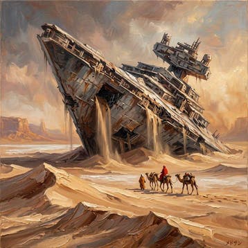 MEDSAN - Star Destroyer in the Sands () -