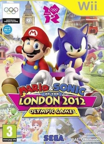 Mario & Sonic op de Olympische Spelen Londen 2012 (Cardbo..., Ophalen of Verzenden, Zo goed als nieuw