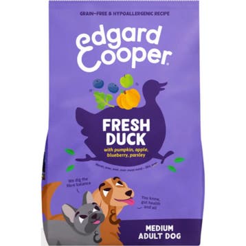 Edgard&Cooper Hondenvoer Droog Adult Medium Eend 7 kg, Verzenden, Hond