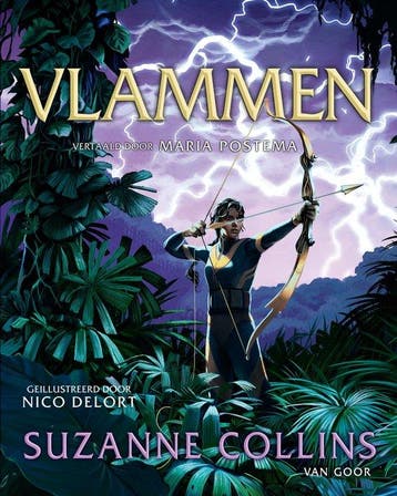 9789000400614 De Hongerspelen 2 - Vlammen | Tweedehands, Boeken, Verzenden, Zo goed als nieuw, Suzanne Collins