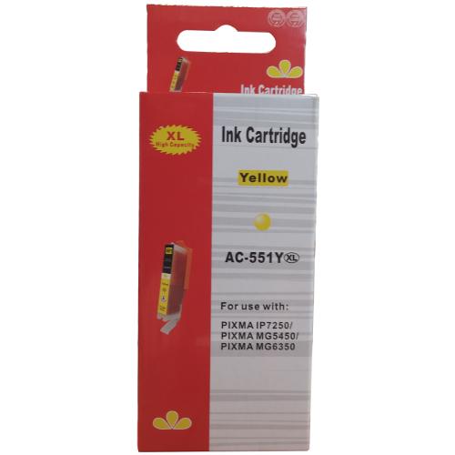 Huismerk Canon CLI-551Y XL cartridge geel, Computers en Software, Printerbenodigdheden, Nieuw, Verzenden
