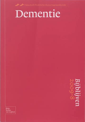 Dementie / Bijblijven / 2009-8 - E. Licht-Strunk, Boeken, Verzenden, Zo goed als nieuw, E. Licht-Strunk
