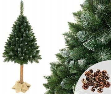 Kunstkerstboom 180cm op Stam | Retourdeal 60% Korting, Ophalen of Verzenden, Zo goed als nieuw