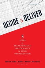 Decide and Deliver 9781422147573 Marcia Blenko, Verzenden, Gelezen, Marcia Blenko
