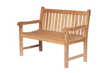 Teakea - Windsor Teak Tuinbank | 120 cm breed | 2 Persoons, Tuin en Terras, Verzenden, Nieuw, Teakhout