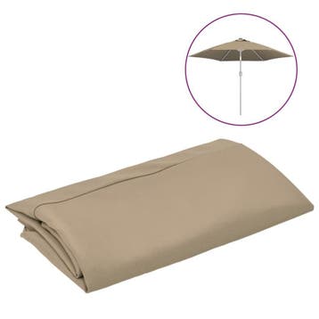 Parasoldoek 300 cm reparatie - Goedkope retourkans, Ophalen of Verzenden, Zo goed als nieuw, 3 tot 4 meter, Overige typen
