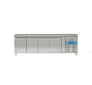 Koelwerkbank - 4 deuren - horeca koeltafel - 4 deurs, Ophalen of Verzenden, Nieuw in verpakking, Koelen en Vriezen