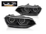 LED DRL dynamische koplampen Black geschikt voor VW Polo 6, Verzenden, Nieuw, Volkswagen