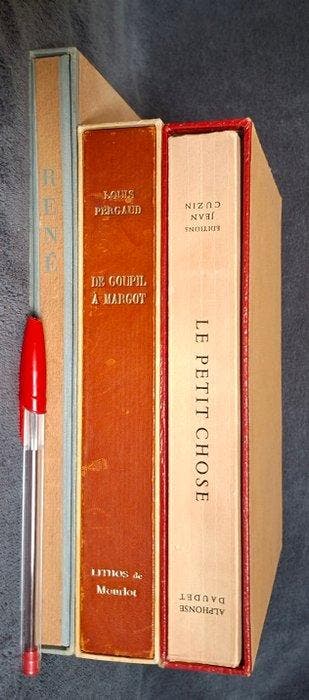 F.R. de Chateaubriand/A. Daudet/L. Pergaud - De Goupil à, Antiek en Kunst
