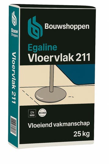 Bouwshoppen Vloervlak 211 zak á 25 kg, Doe-het-zelf en Verbouw, Overige Doe-het-zelf en Verbouw, Ophalen of Verzenden, Nieuw