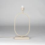 Rietveld Tafellampen - Beige, Zand - Metaal, Verzenden, Nieuw