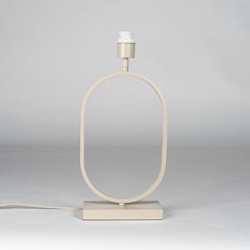 Rietveld Tafellampen - Beige, Zand - Metaal, Verzenden, Nieuw
