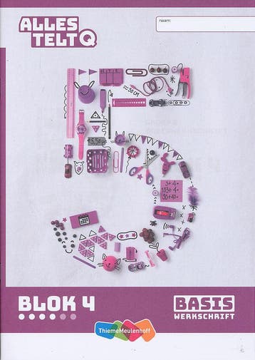 Alles Telt Q Werkschrift Basis blok 4 groep 5 (per stuk), Boeken, Verzenden, Nieuw