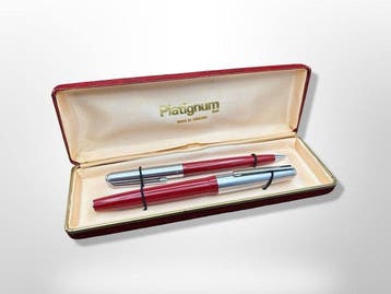 Platignum - Set Vintage (Pluma Estilográfica y Portaminas) -, Nieuw