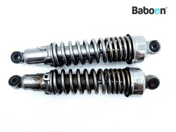 Achter Schokbreker Set Suzuki GS 450 T 1981-1982 (GS450T), Motoren, Onderdelen | Suzuki, Verzenden, Gebruikt