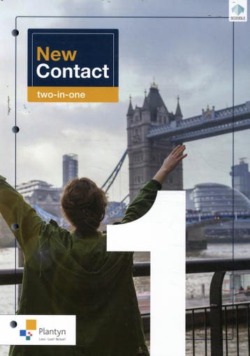 New Contact Two-in-one 1ste jaar (ET 2019) (incl. Scoodle) /, Boeken, Verzenden, Zo goed als nieuw, Caroline Deltour
