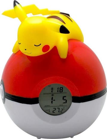 Teknofun Pokémon Wekkerradio - Poké Ball Pikachu, Verzenden, Nieuw