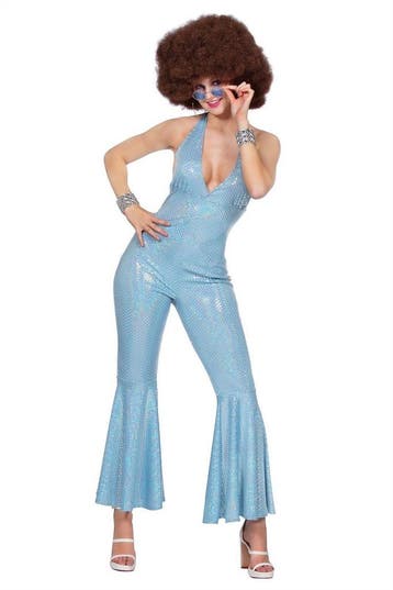 Disco Catsuit Dames, Verzenden, Nieuw, Feestartikel