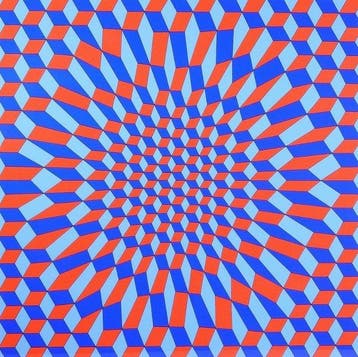 Victor Vasarely (1906-1997) - Pok Italie 2