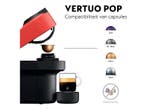 Krups -  Nespresso  Vertuo Pop - Capsulemachine Rood, Verzenden, Nieuw, 1 kopje, Koffiepads en cups