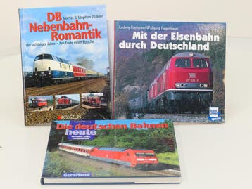 Spoorwegenboeken set DB-Nebenbahnromantik der achtziger J..., Boeken, Ophalen of Verzenden, Nieuw