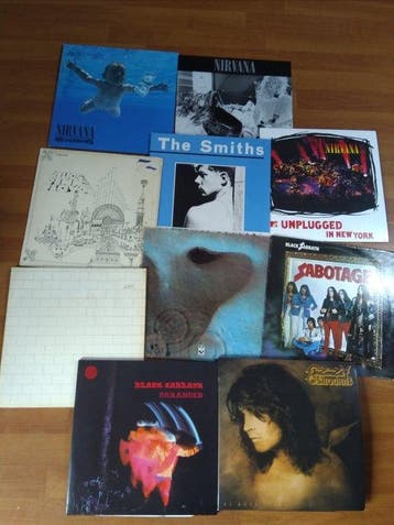 Pink Floyd , Black Sabbath , The Smiths , Nirvana -, Nieuw in verpakking