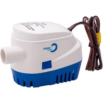 Ocean Bilgepomp Automatisch 600 GPH 24V, Watersport en Boten, Accessoires en Onderhoud, Ophalen of Verzenden, Nieuw