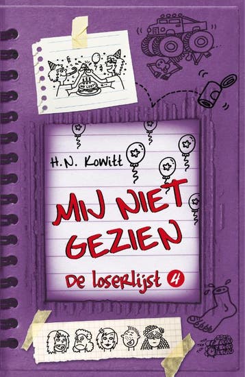 Mij niet gezien / De loserlijst / 4 - H.N. Kowitt, Boeken, Verzenden, Zo goed als nieuw, H.N. Kowitt