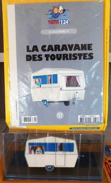 Moulinsart / Hachette - Tintin - Nr. 51 - De caravan van de, Nieuw