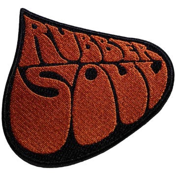 The Beatles Rubber Soul Album Logo Large - Patch off. merch., Ophalen of Verzenden, Nieuw, Kleding