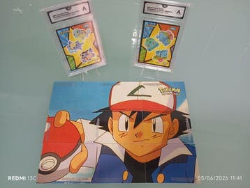 Topps - 11 Complete set - Pokémon, Hobby en Vrije tijd, Verzamelkaartspellen | Pokémon, Nieuw