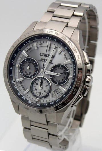 Citizen - ATTESA Eco-Drive GPS Satellite Wave Titanium -, Nieuw