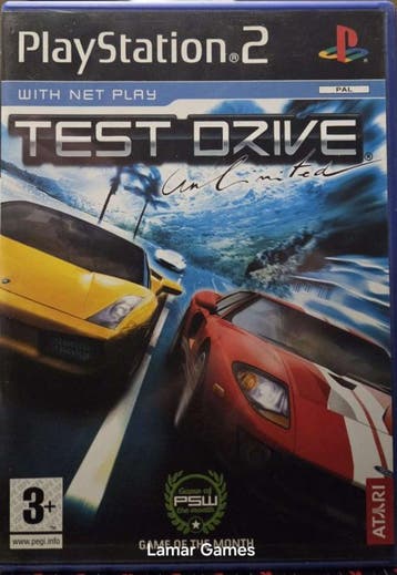Test Drive Unlimited (ps2 used game), Ophalen of Verzenden, Zo goed als nieuw