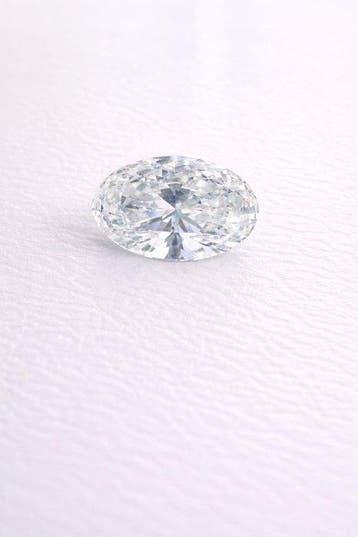 1 pcs Diamant (Natuurlijk) - 0.72 ct - Ovaal - G - VS2 -, Nieuw