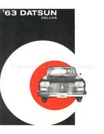 1963 DATSUN CEDRIC BROCHURE ENGELS (USA), Nieuw, Nissan, Author