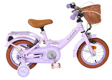 Volare Ashley Kinderfiets - Meisjes - 12 inch - Lila - Twee, Verzenden, Nieuw, 14 inch of minder
