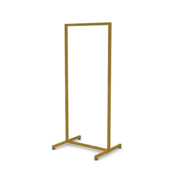 Solo hoog model goud Italiaans design kledingrek 60 cm breed, Nieuw
