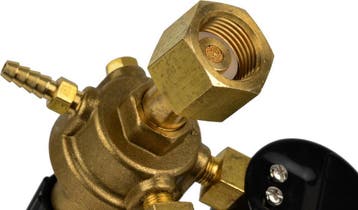 GEKO Argon/mix drukregelaar - 2 manometers - hoge capaciteit, Ophalen of Verzenden, Nieuw