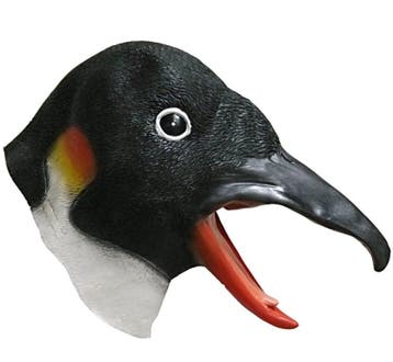 Pinguïn masker (keizer pinguïn), Verzenden, Nieuw