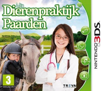 Mijn Dierenpraktijk Paarden (3DS Games), Ophalen of Verzenden, Zo goed als nieuw