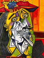 Picasso - De wenende vrouw - (64 × 80 cm), Ophalen of Verzenden, Nieuw